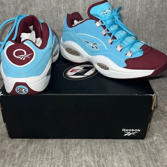 Reebok Shoes New Mens Reebok Question Low Phillies Basketball - Main Image